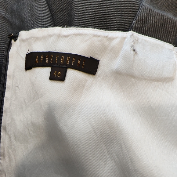 Apostrophe Grey Dress Size 46 - Picture 5 of 5